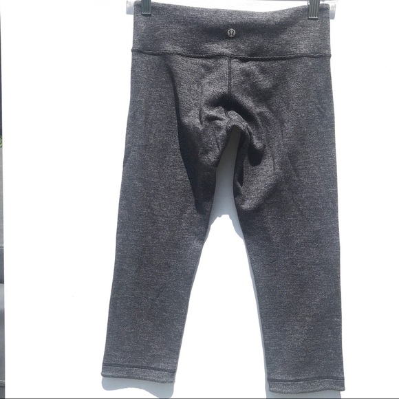 Lululemon Wunder under crop rulu leggings 6 pants - Picture 2 of 5